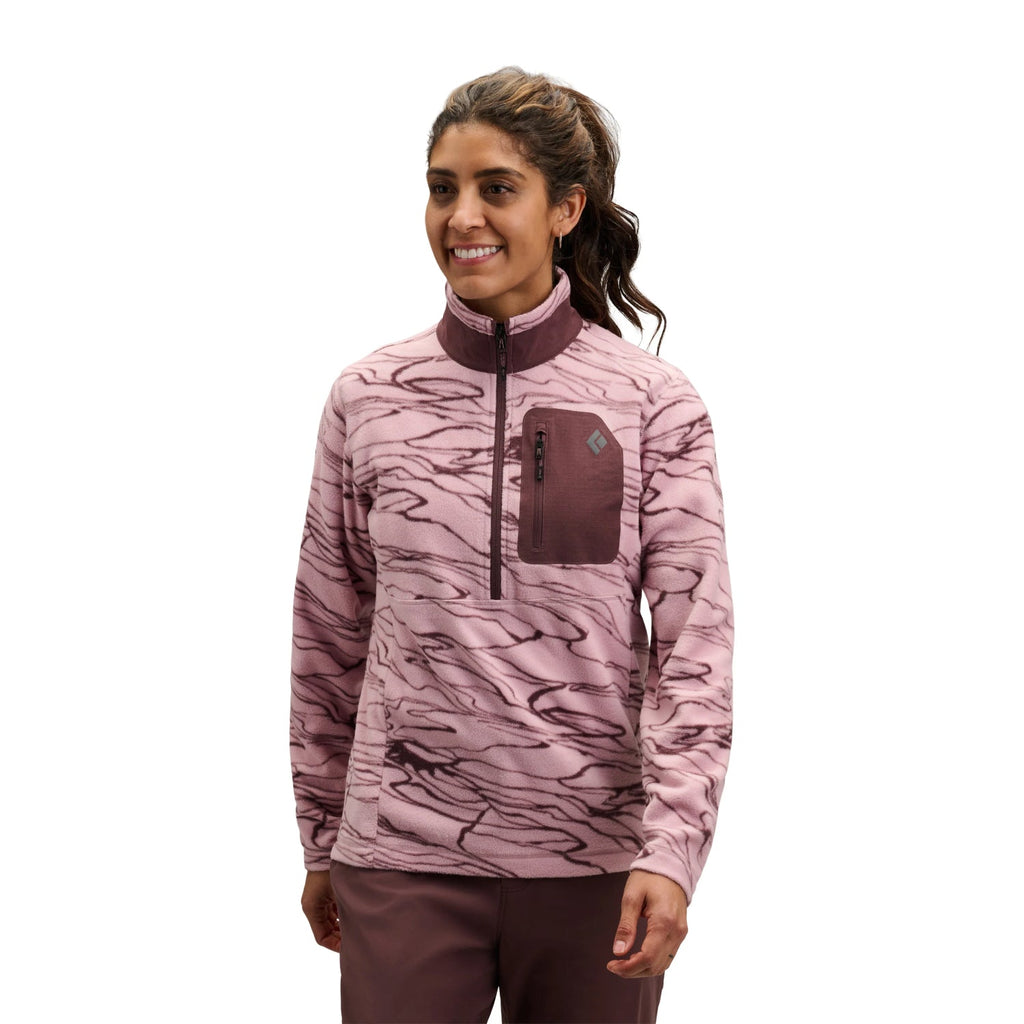 Black Diamond Rift Half-Zip Fleece Jacket - Women's