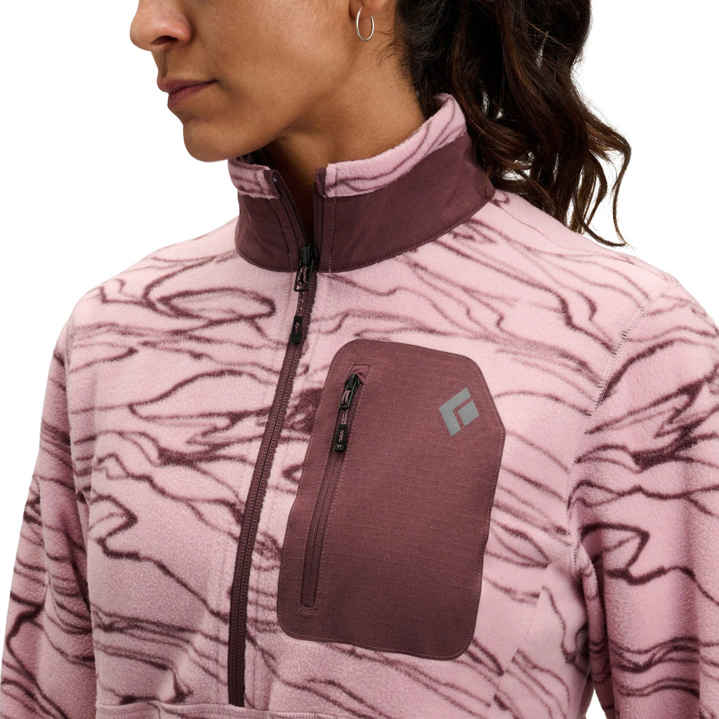 Black Diamond Rift Half-Zip Fleece Jacket - Women's