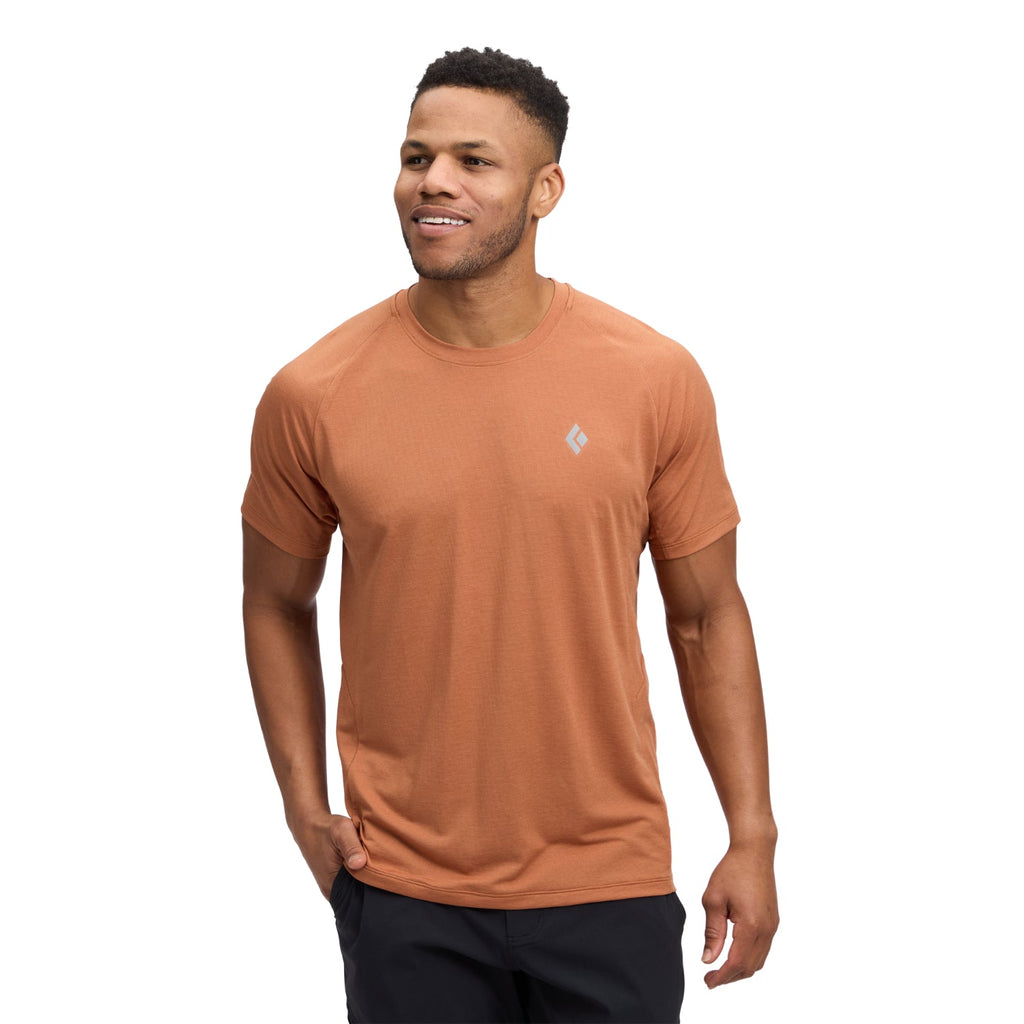 Black Diamond Lightwire SS Tech Tee - Men's - Moab Brown