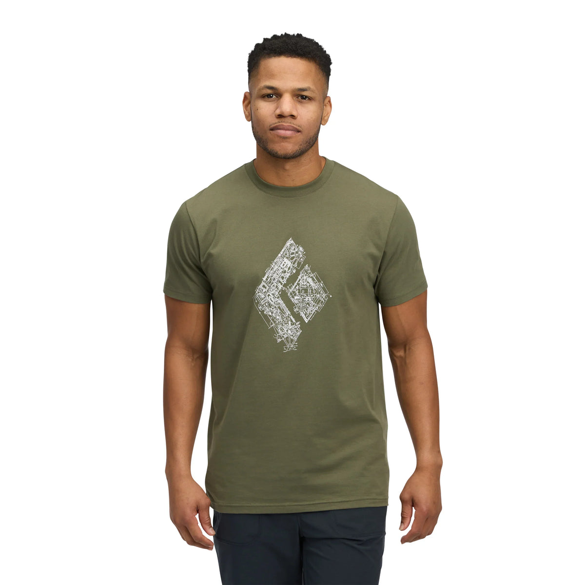 Black Diamond Engineered Short Sleeve Tee - Men's