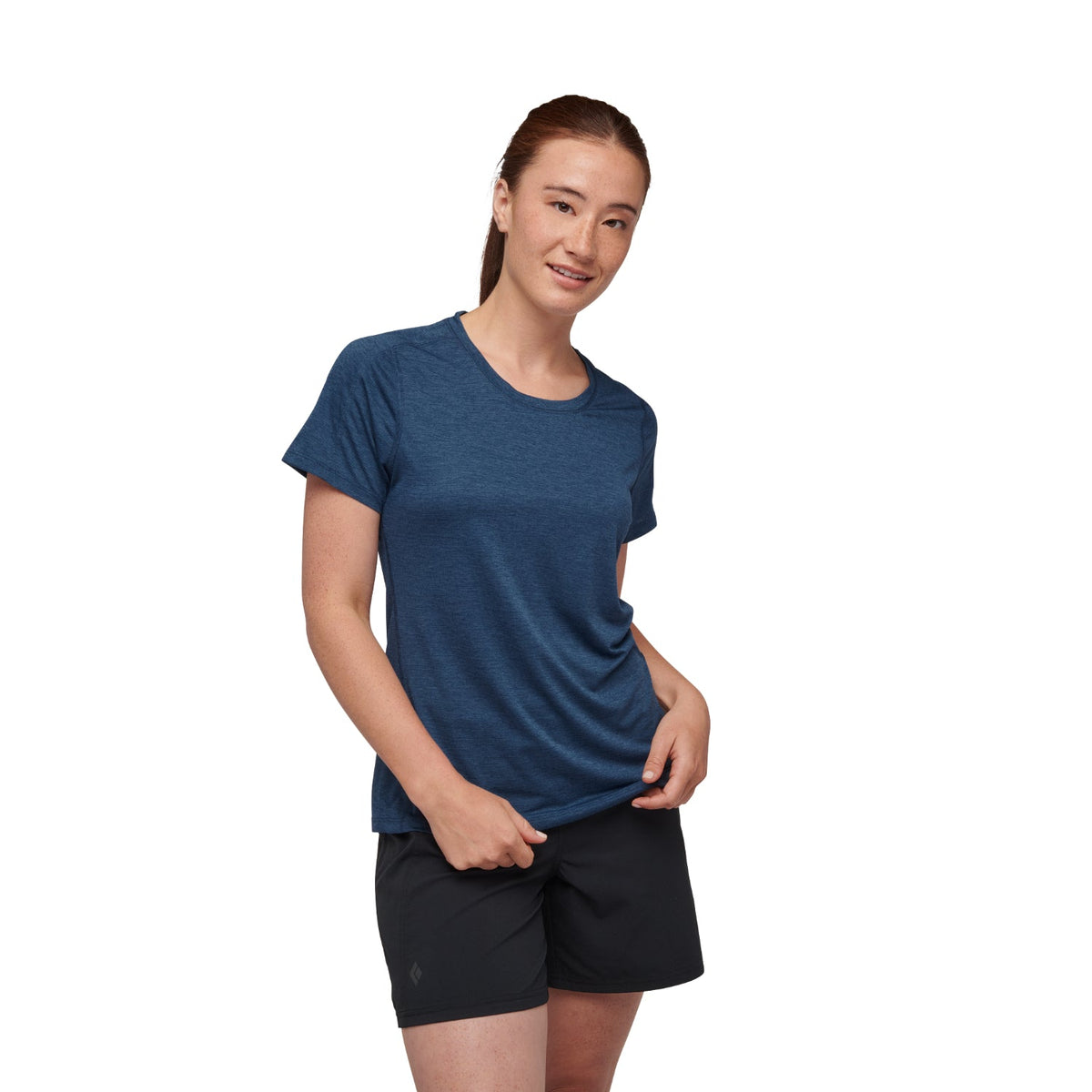 Black Diamond Lightwire SS Tech Tee - Women's - Ink Blue