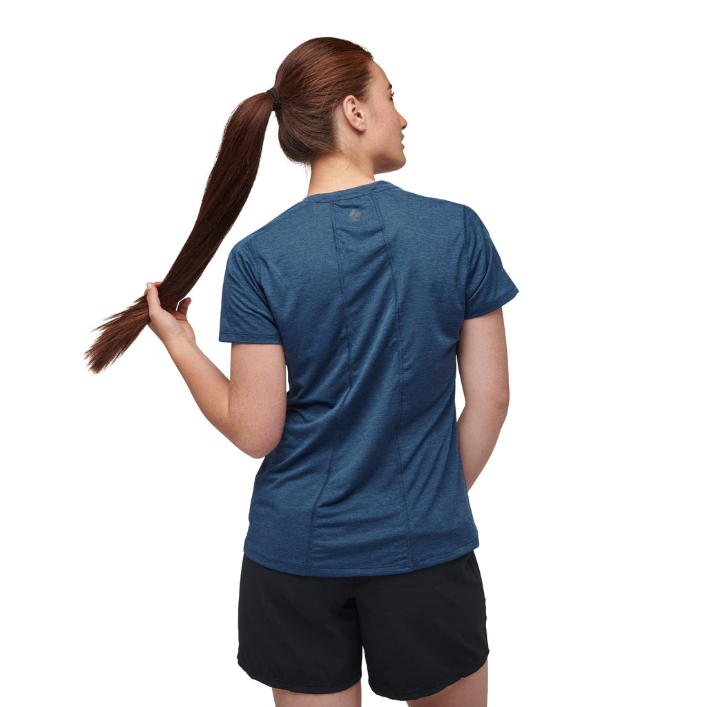 Black Diamond Lightwire SS Tech Tee - Women's - Ink Blue