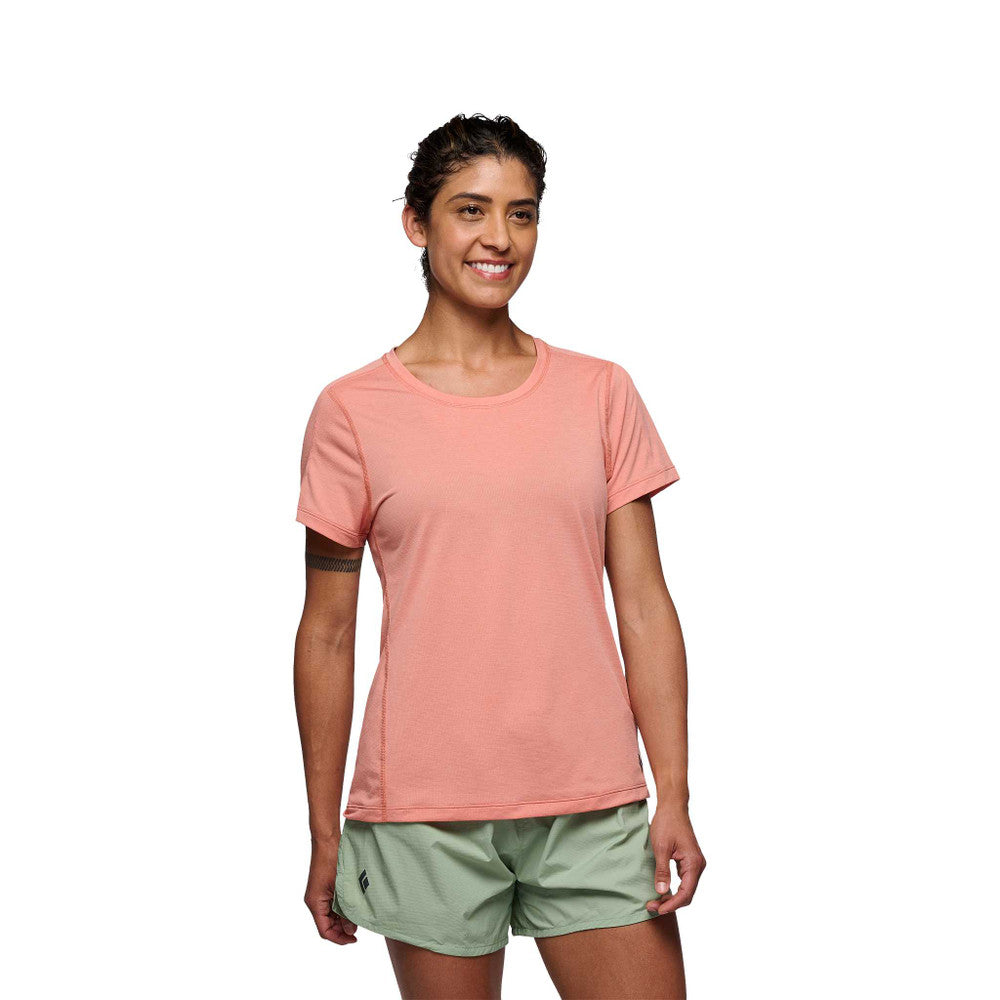 Black Diamond Lightwire SS Tech Tee - Women's - Himalayan Salt