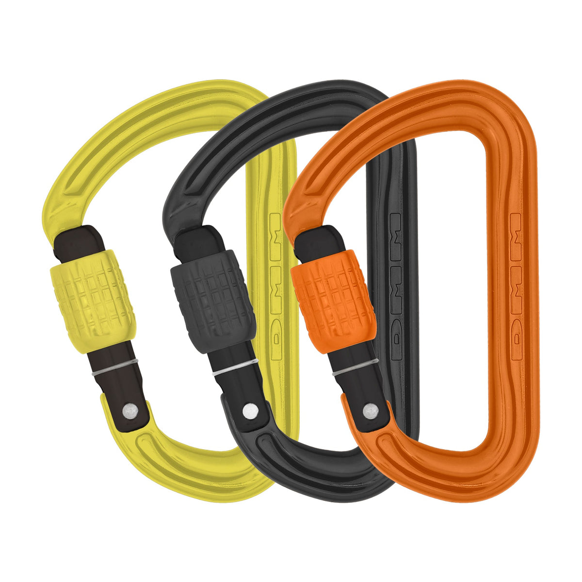 DMM Shadow Screwgate Coloured 3 Pack