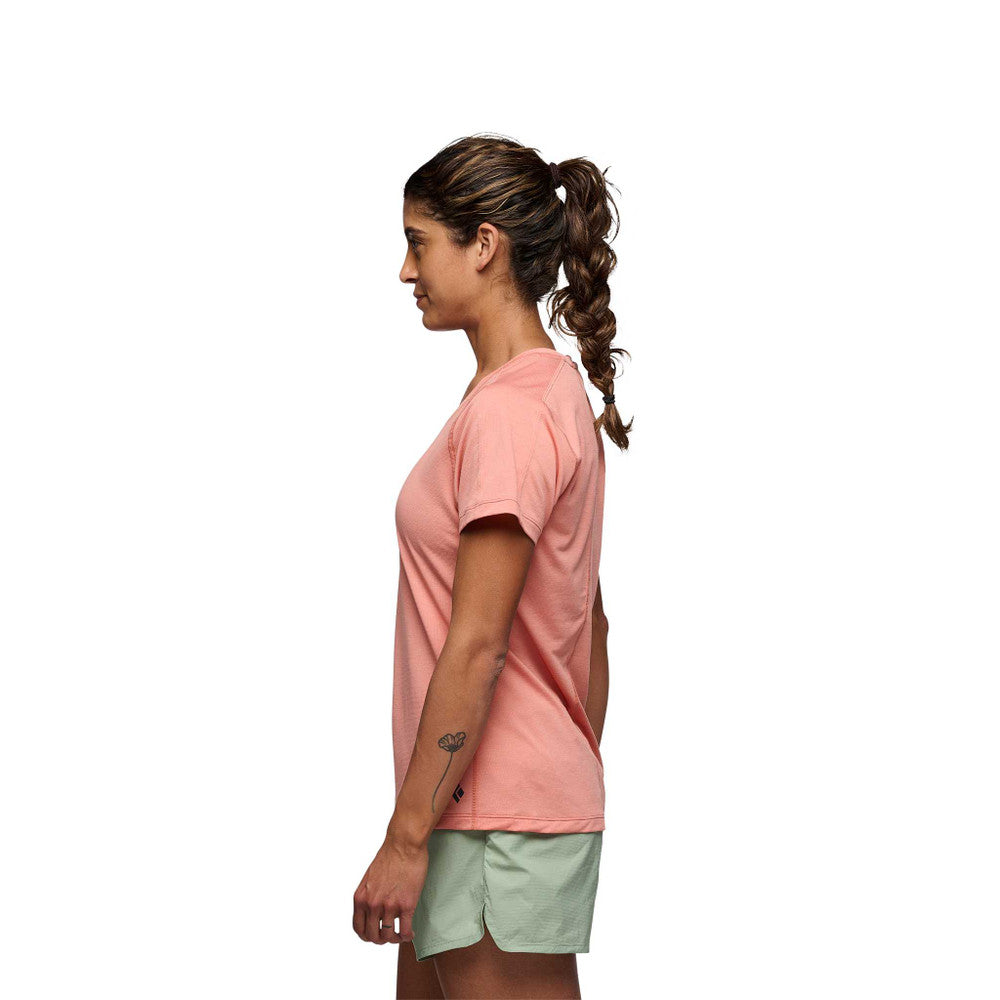Black Diamond Lightwire SS Tech Tee - Women's - Himalayan Salt