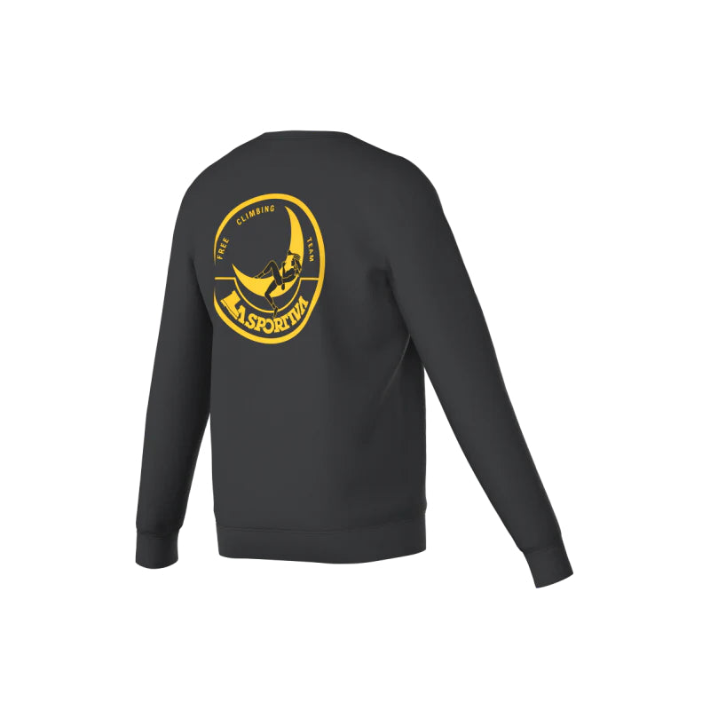 La Sportiva Climbing on the Moon Sweatshirt - Men's - Carbon